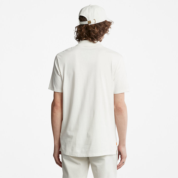 Outdoor Heritage EK+ Polo Shirt for Men in White-