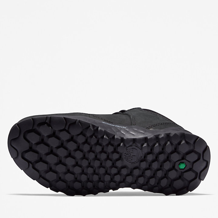 Solar Wave GreenStride™ Oxford Sneaker voor kids in zwart-