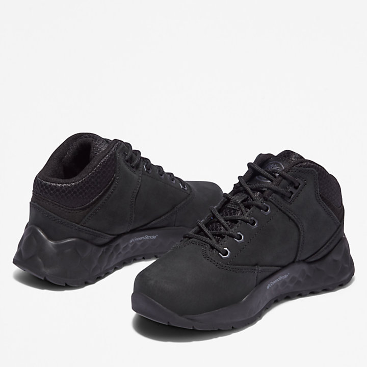Solar Wave GreenStride™ Oxford Trainer for Youth in Black-