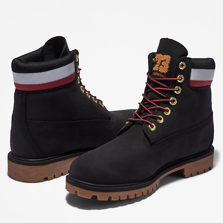 Timberland® Heritage 6 Inch Winter Boot for Men in Black-