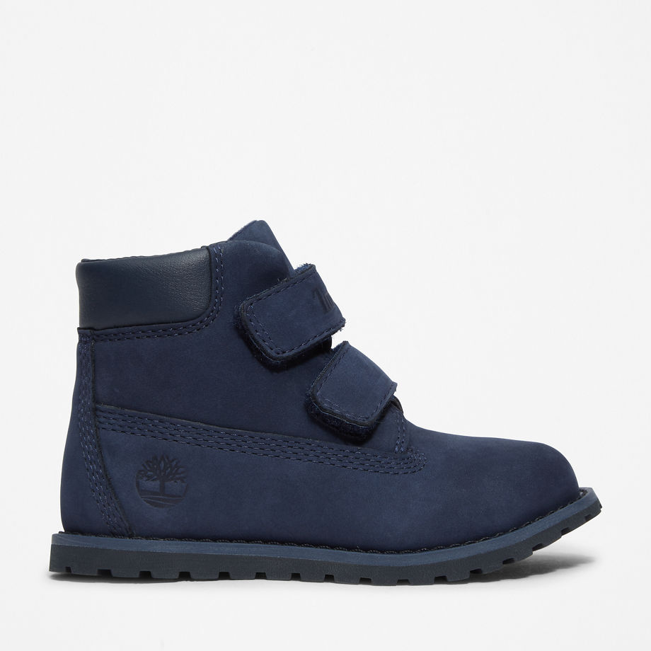Timberland Pokey Pine Winter Boot For Toddler In Navy Navy Kids, Size 5