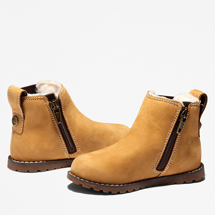 Pokey Pine Winter Chelsea Boot for Toddler in Yellow-