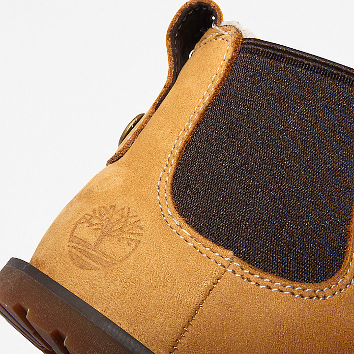 Pokey Pine Winter Chelsea Boot for Toddler in Yellow