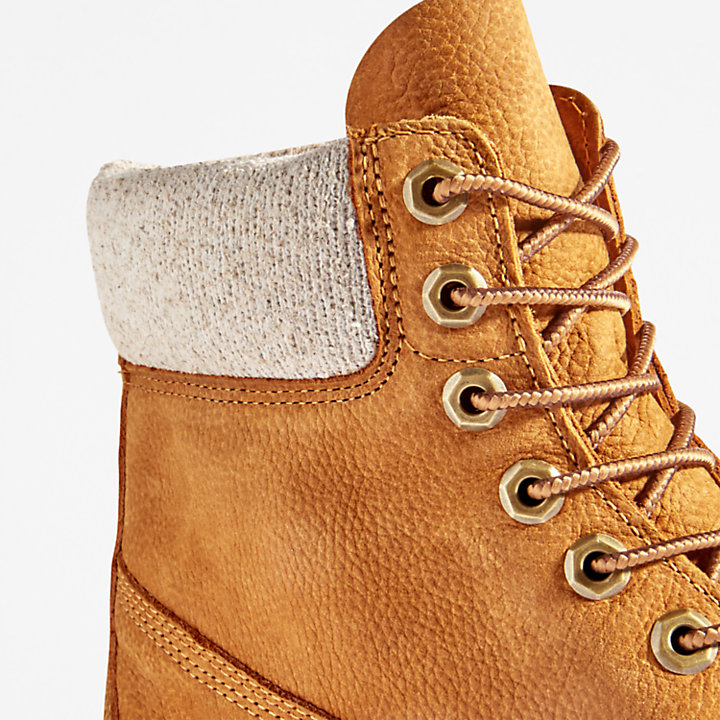 Timberland® Heritage EK+ Regenerative Leather 6 Inch Boot voor heren in geel-