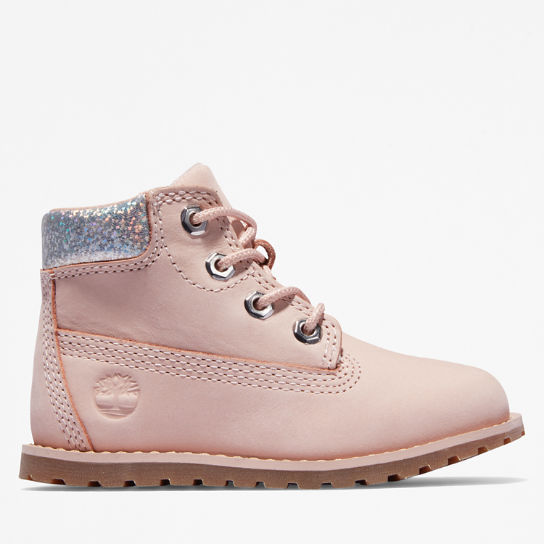 Pokey Pine 6 Inch Boot for Toddler in Light Pink | Timberland