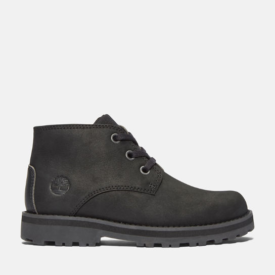 Courma Kid Chukka Boot for Youth in Black | Timberland