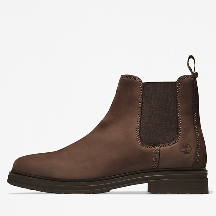 Hannover Hill Chelsea Boot for Women in Dark Brown-