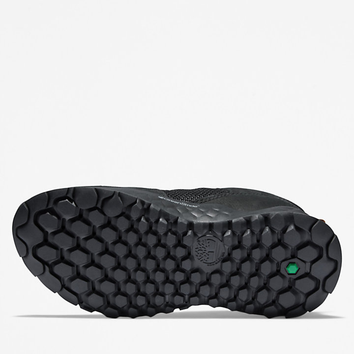 Sneaker da Bambino (dal 35,5 al 40) Solar Wave GreenStride™ in colore nero-