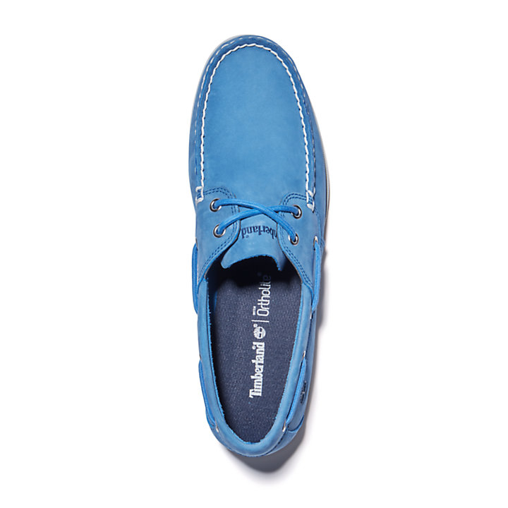 Cedar Bay Boat Shoe for Men in Blue-