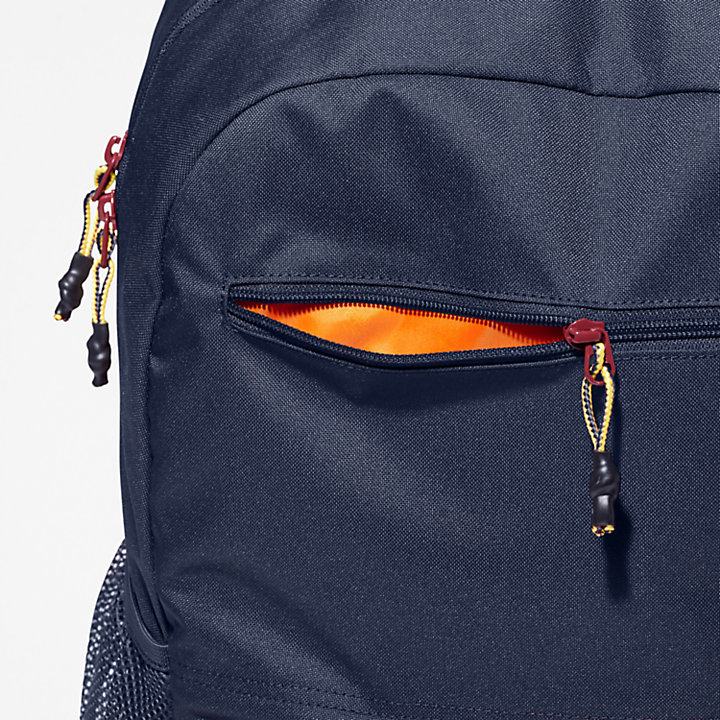 Crofton Zip-top Backpack in Navy-