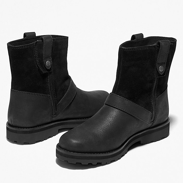Courma Kid Side-zip Winter Boot for Junior in Black