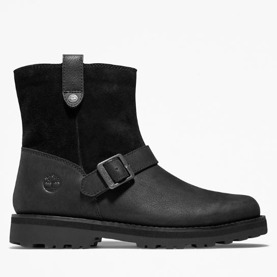 Courma Kid Side-zip Winter Boot for Junior in Black | Timberland