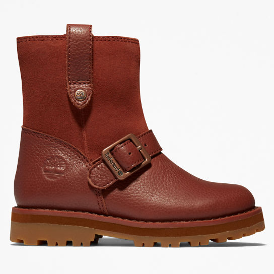 Courma Kid Side-zip Winter Boot for Toddler in Brown | Timberland