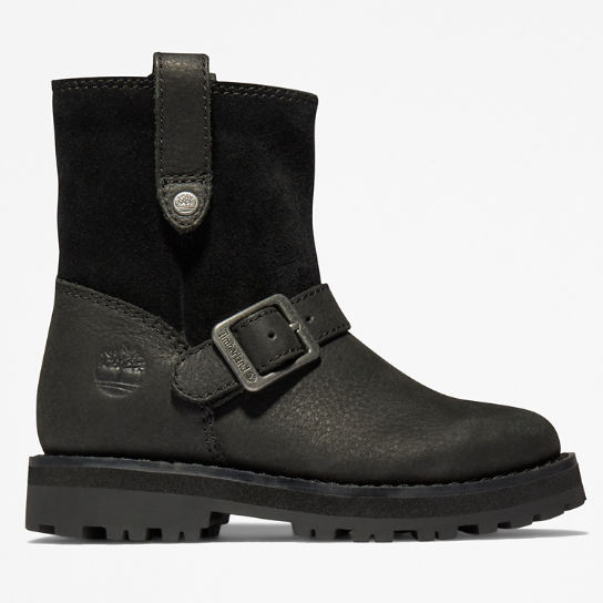 Courma Kid Side-zip Winter Boot voor peuters in zwart | Timberland