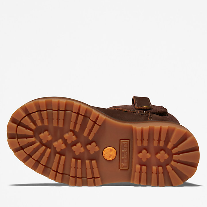 Courma Kid Side-zip Winter Boot for Toddler in Dark Brown-