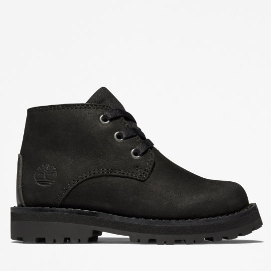 Courma Kid Chukka Boot for Toddler in Black | Timberland