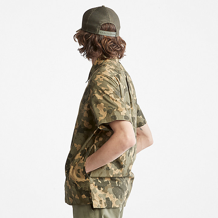 Outdoor Heritage All-Over Print Overhemd voor heren in camouflage