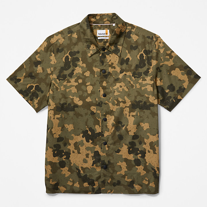 Outdoor Heritage All-Over Print Overhemd voor heren in camouflage-