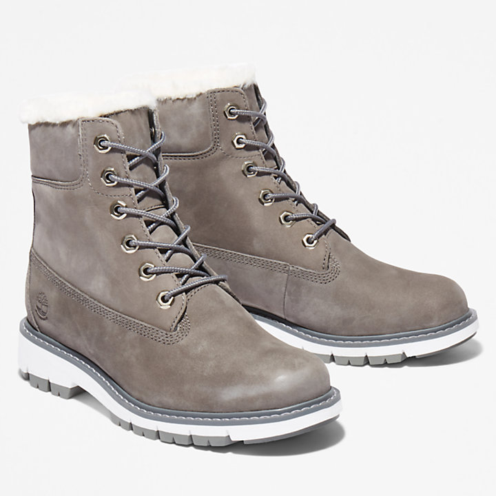 Lucia Way Lined Boot for Women in Grey-