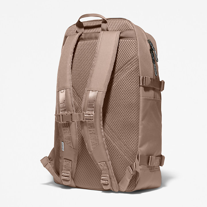 Dardin Zip-top Backpack in Light Brown-