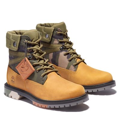 Bottine Timberland® Heritage EK+ Pour Femme En Jaune | Timberland