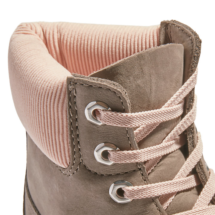 6-inch Boot Premium pour femme en gris-