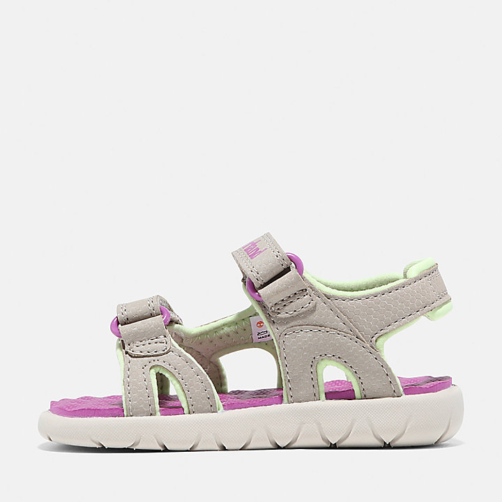 Perkins Row Sandal for Toddler in Grey | Timberland