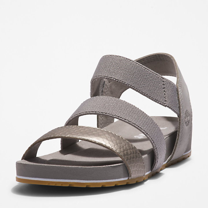 Sandalo da Donna con Cinturino alla Caviglia Malibu Waves in grigio-