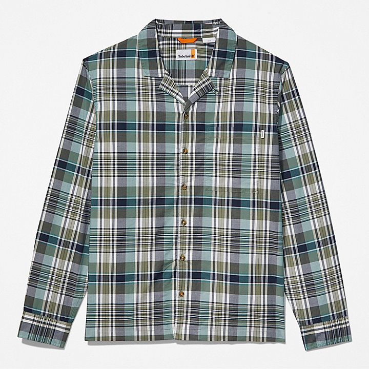 Outdoor Heritage Check Shirt for Men in Green