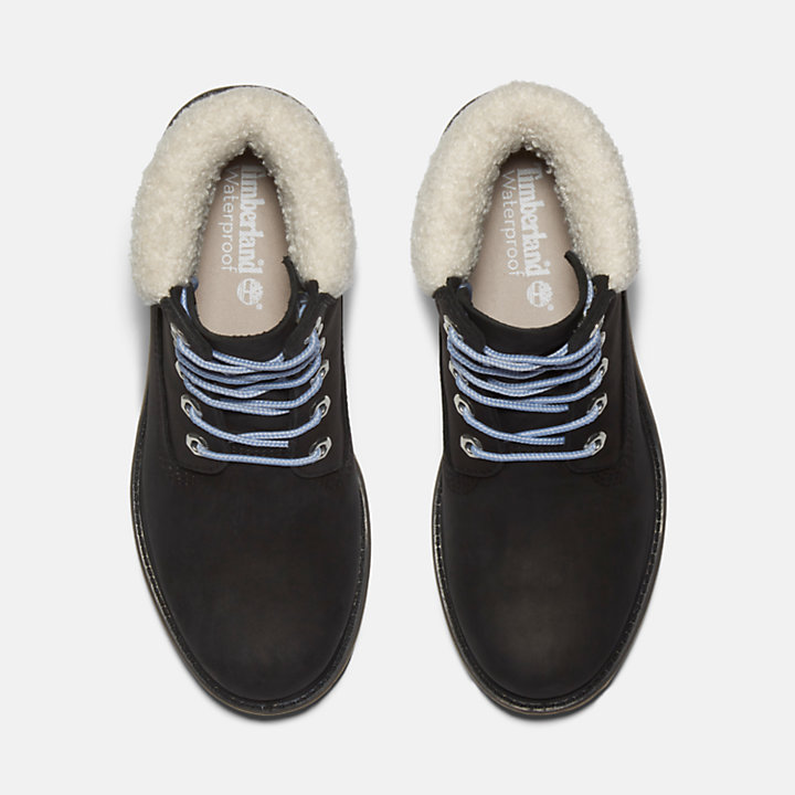 Timberland® Premium 6 Inch Winter Boot voor dames in zwart-