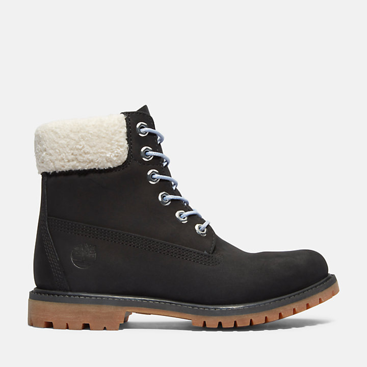 Timberland® Premium 6 Inch Winter Boot voor dames in zwart-