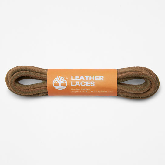 112cm/44" Round Rawhide Replacement Laces in Grey | Timberland