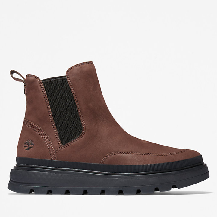 Ray City Chelsea Boot for Women in Dark Brown-