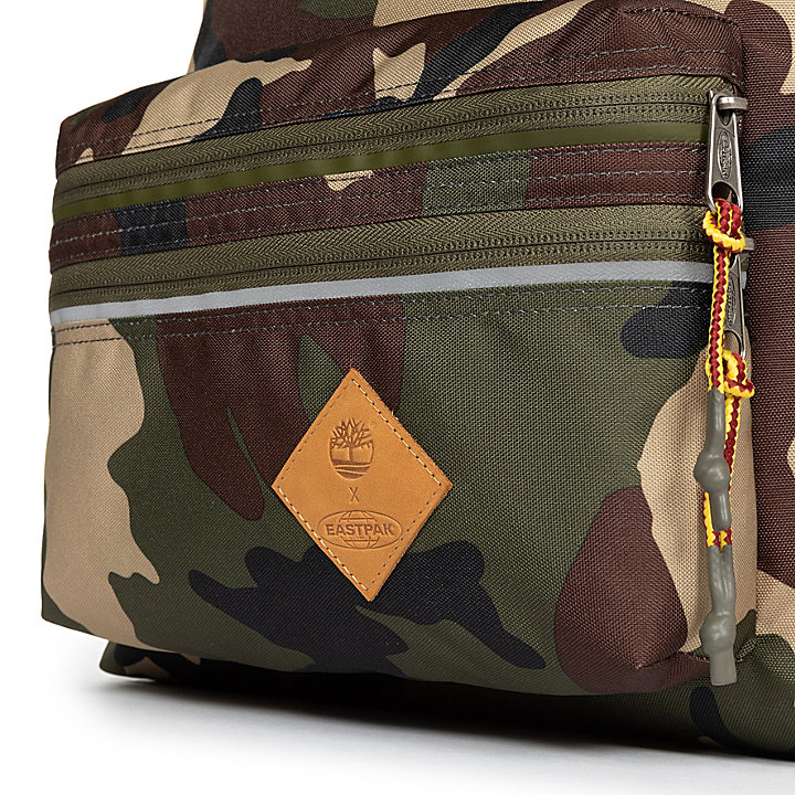 Eastpak x Timberland® gewatteerde rugzak in camouflage