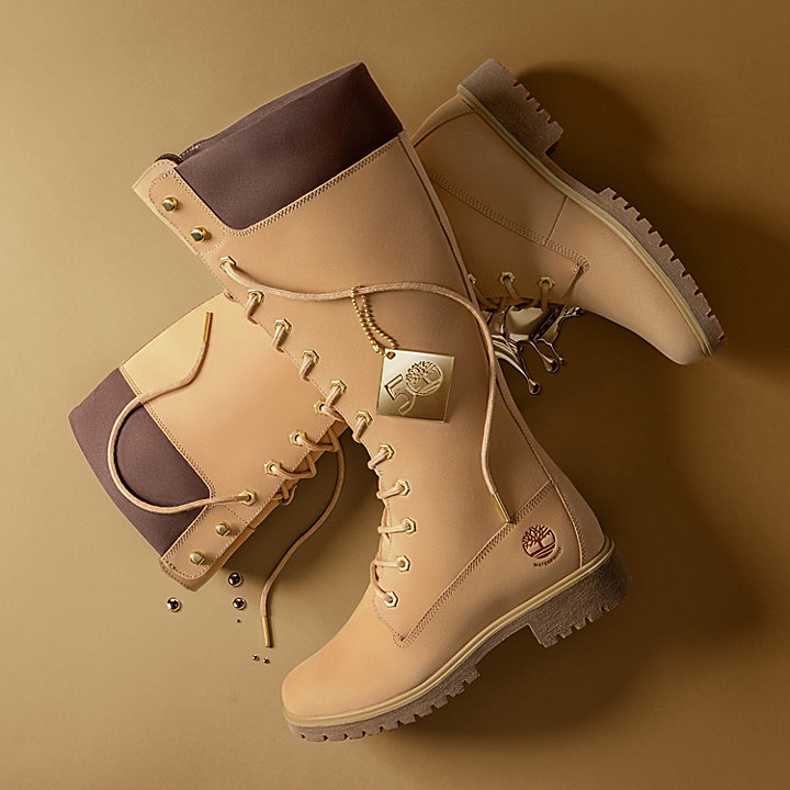 Timberland® 50th Edition Butters 14-Inch Waterproof Boot for Women in Golden Butter