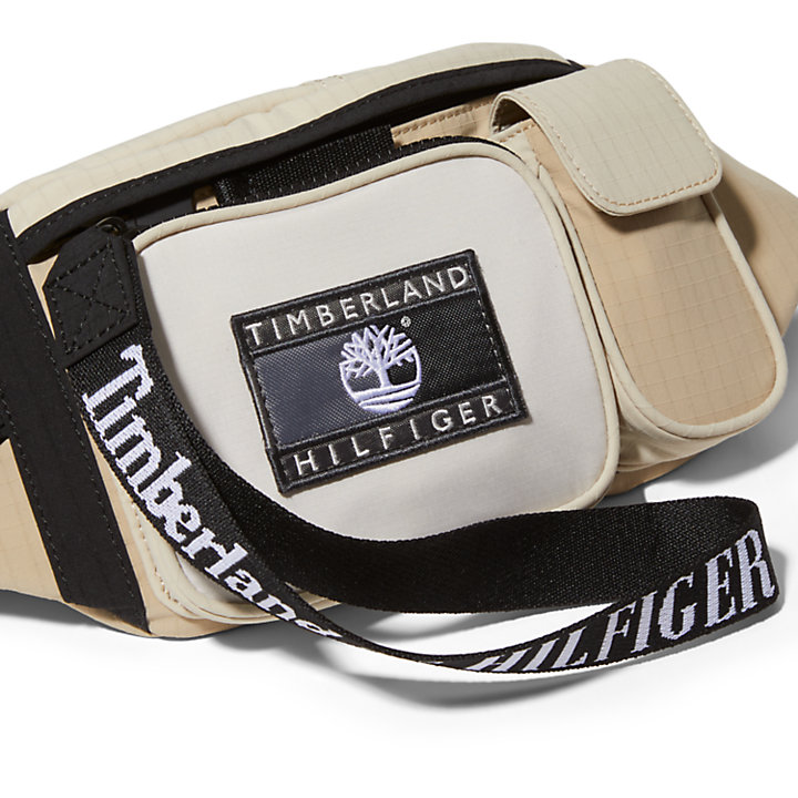 Tommy Hilfiger x Timberland® Re-imagined Unisex Belt Bag in beige-
