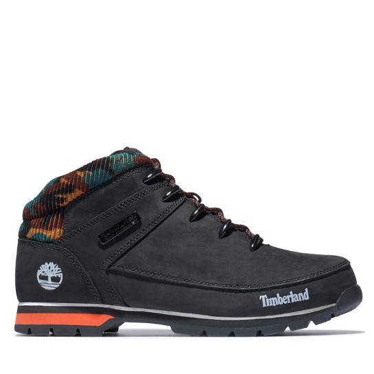 Euro Sprint Hiker for Men in Black/Camo | Timberland