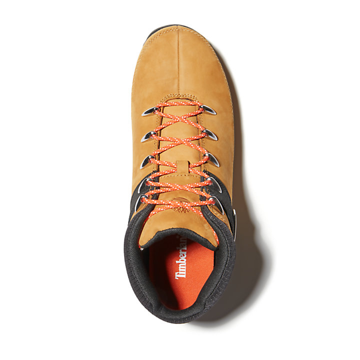 Chaussure de randonnée Euro Sprint à lacets orange pour homme en jaune/noir-