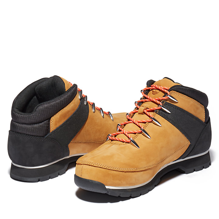 Euro Sprint Orange-laced Hiker for Men in Yellow/Black-