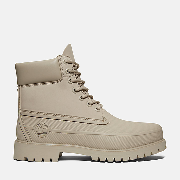 Timberland® Heritage 6 Inch Rubber Toe Boot for Men in Beige