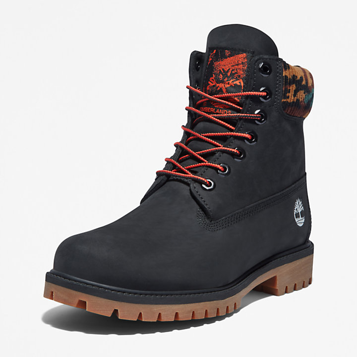 Timberland® Heritage 6 Inch Winter Boot for Men in Black/Camo | Timberland