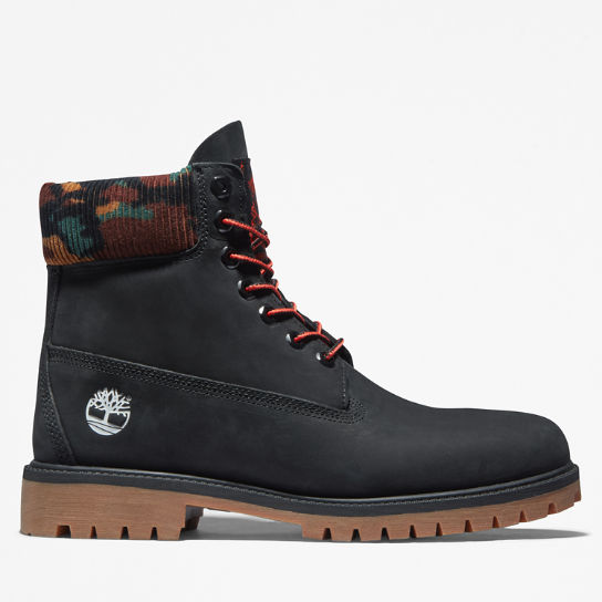 Timberland® Heritage 6 Inch Winter Boot for Men in Black/Camo | Timberland