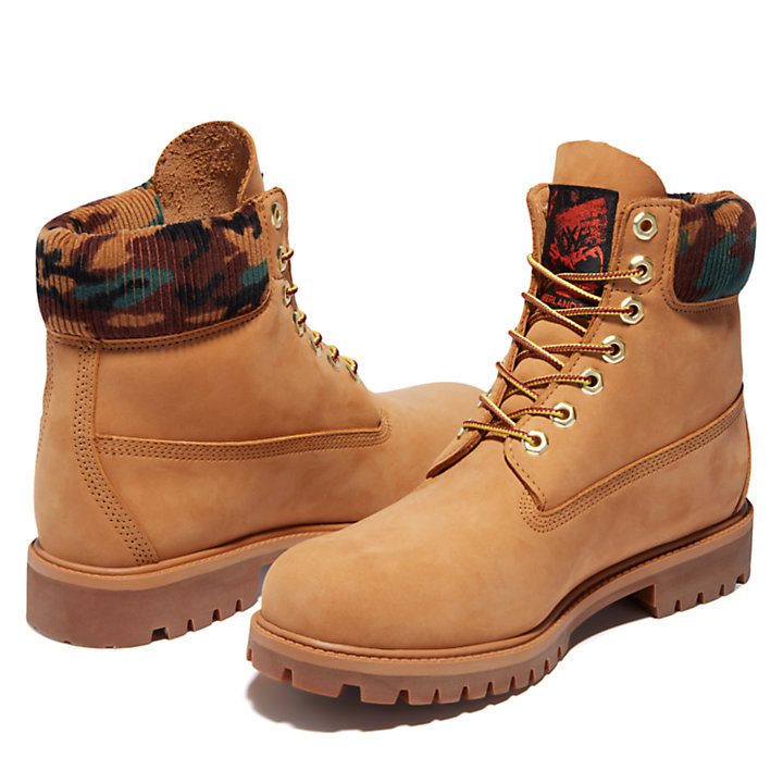 6-inch Boot d'hiver Timberland® Heritage pour homme en jaune/camouflage-