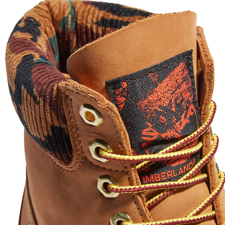 6-inch Boot d'hiver Timberland® Heritage pour homme en jaune/camouflage-