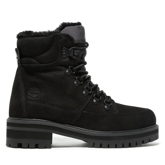 Courmayeur Valley Shearling Boot for Women in Black | Timberland