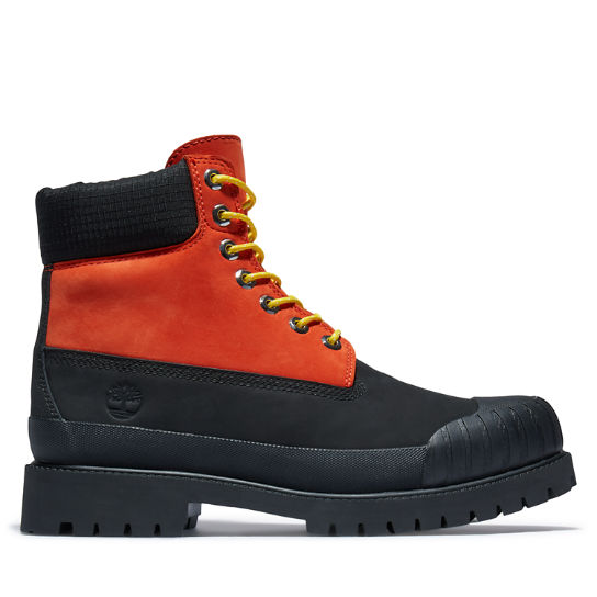 6-Inch Boot Timberland® à bout en caoutchouc pour homme en orange | Timberland