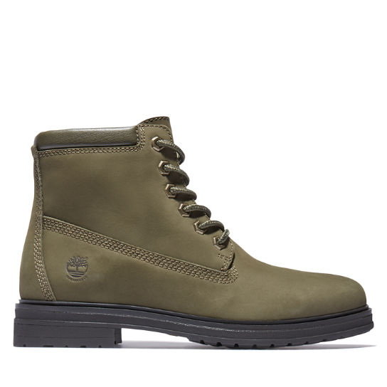Botas 6 Inch Hannover Hill para Mujer en verde oscuro | Timberland