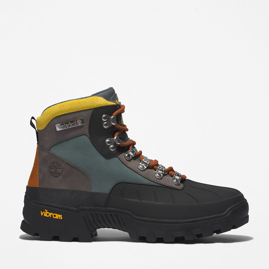 Timberland Vibram Waterproof Hiking Boot For Men In Grey Grey, Size 10
