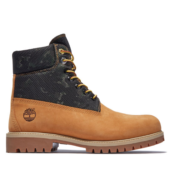 6-inch Boot Timberland® Heritage pour homme en blé/camouflage | Timberland