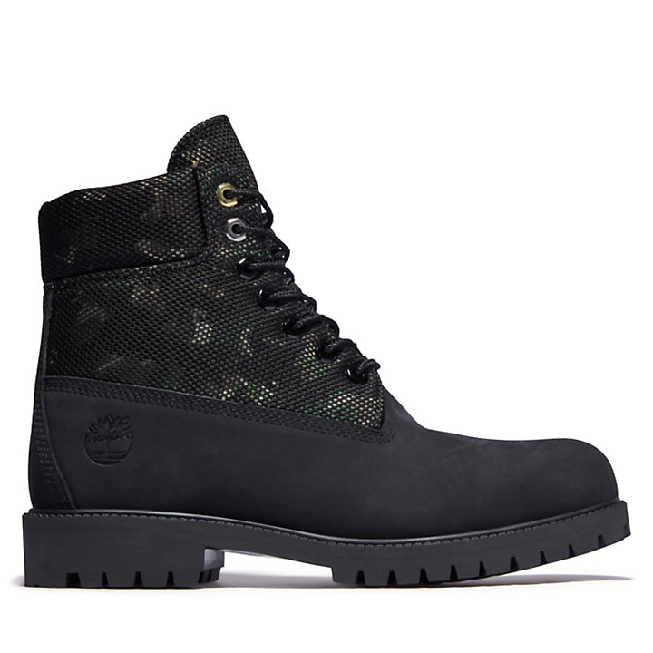 Timberland® Heritage 6 Inch Boot for Men in Black/Camo-